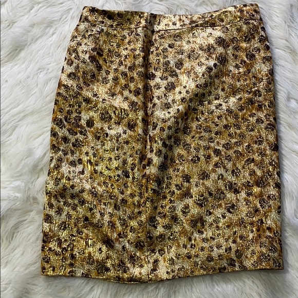 J. Crew Dresses & Skirts - J crew collection animal print pencil skirt size 6